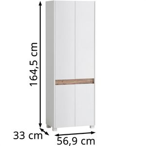 Produktbild für Schuhschrank Schildmeyer Cosmo, 701780, weiß