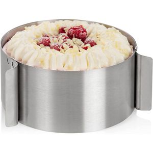 Produktbild für Tortenring wenco 555005, backofenfest, aus Edelstahl