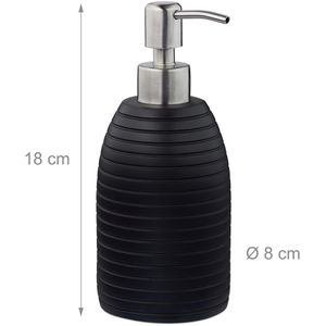 Produktbild für Seifenspender Relaxdays Rillen, 1003105346