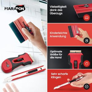 Produktbild für Rakel Marapon 3er Set MR-3, 75 x 100mm