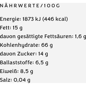 Produktbild für Müsli barnhouse Krunchy Hafer alternativ gesüßt, BIO