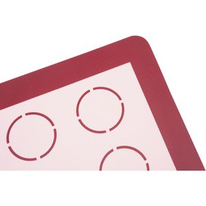 Produktbild für Backmatte Backefix BMMAC Macaronsmatte aus Silikon-Glas-Gewebe