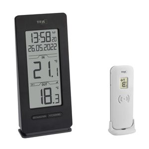 Produktbild für Thermometer TFA 30.3072.01.90, mit LC-Display, digital