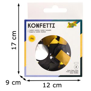 Produktbild für Konfetti Folia 45202, Classy, aus Seidenpapier &amp; Folie