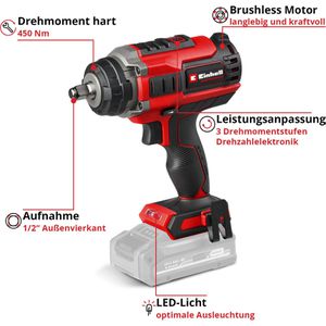 Produktbild für Akku-Schlagschrauber Einhell-Professional IMPAXXO 18/450