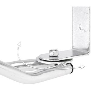 Produktbild für Fahrradständer Relaxdays 10014664, Wandmontage