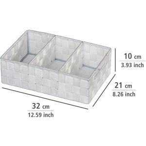 Produktbild für Aufbewahrungskorb Wenko Adria 3 Fächer