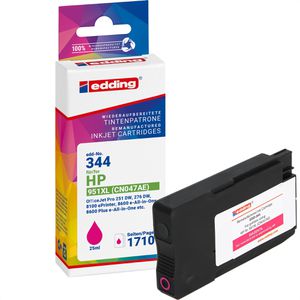 Produktbild für Tinte Edding EDD-344 für HP 951XL, CN047AE
