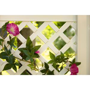 Produktbild für Rankgitter KHW Czardas 37801, weiß