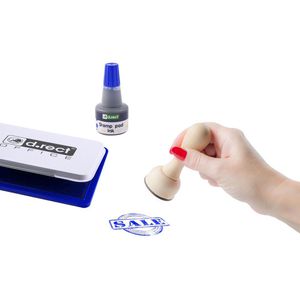 Produktbild für Stempelkissen D.RECT NO. 2, für Büro, blau