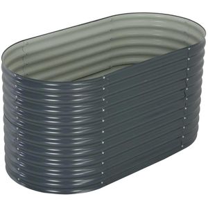 Produktbild für Hochbeet vidaXL 45524, aus verzinktem Stahl