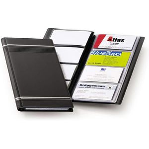 Visitenkartenmappe Durable 858158 Visifix 96, anthrazit, A5