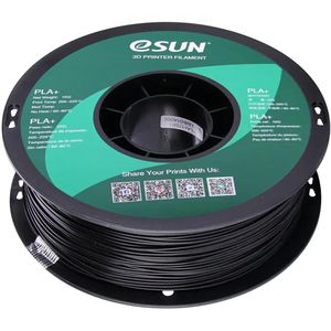 Produktbild für Filament eSUN PLA+, schwarz