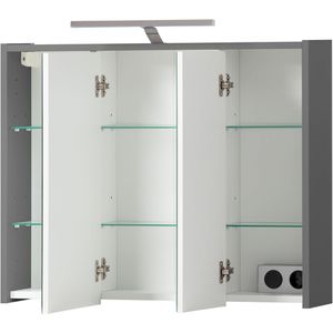 Produktbild für Spiegelschrank Schildmeyer Carlos 153653, anthrazit