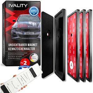 Produktbild für Kennzeichenhalter IVALITY Magnet