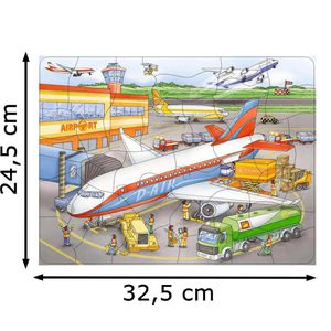 Produktbild für Puzzle Ravensburger 06700, Kleiner Flugplatz