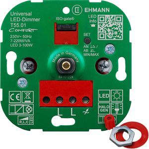 Produktbild für Dimmer Ehmann T55.01 Comfort, Unterputz