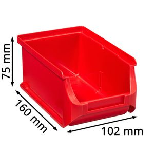 Produktbild für Sichtlagerkasten Allit ProfiPlus Box 456205, Größe 2