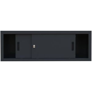 Aufsatzschrank Lüllmann 550379, schwarz