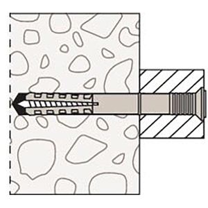 Produktbild für Dübel Fischer 48795, N6x40/7P