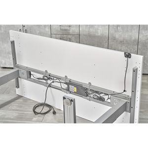 Produktbild für Schreibtisch Hammerbacher XMKA 16, buche / graphit