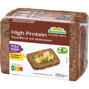 Produktbild für Brot Mestemacher High Protein Eiweißbrot mit Walnüssen