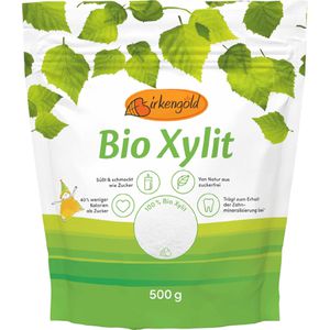 Zucker Birkengold Xylit, weißer Zucker, BIO
