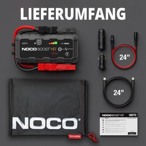 Produktbild für Starthilfe-Powerbank NOCO Boost HD GB70, 12V