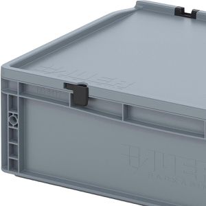 Produktbild für Eurobox AUER ED 64/17, grau, 35 Liter