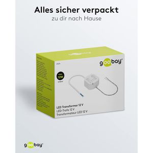 Produktbild für LED-Trafo Goobay 59575, IP67 wasserdicht für außen