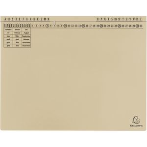 Produktbild für Hängehefter Exacompta 371122B, Exaflex Standard A4