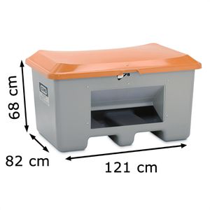 Produktbild für Streugutbehälter CEMO Plus 3, 10572, 400 Liter