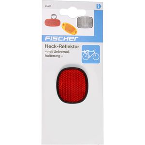 Produktbild für Fahrrad-Reflektor Fischer-MTS 85402, Rückstrahler, rot