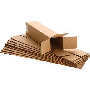 Produktbild für Versandhülse Smartboxpro PlanBox,braun,Länge 440mm