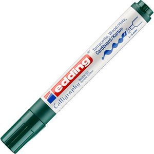 Produktbild für Kalligraphie-Stift Edding 1455, flaschengrün