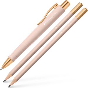 Produktbild für Schreibset Faber-Castell Urban pale rose, 3-teilig