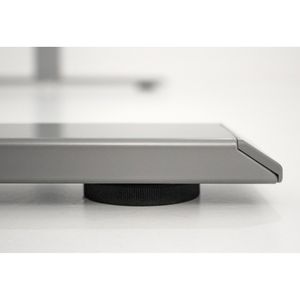 Produktbild für Schreibtisch Kerkmann Move 1 stable, anthrazit / silber