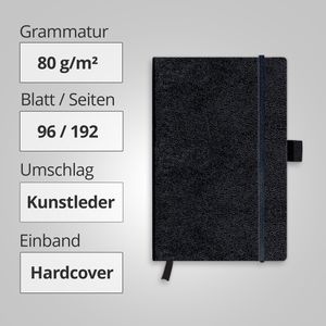 Produktbild für Notizbuch Herlitz my.book classic, Kunstleder Hardcover