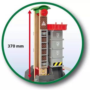 Produktbild für Spielzeugeisenbahn BRIO World Großes Lagerhaus-Set