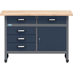 Produktbild für Werkbank Küpper blau