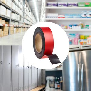 Produktbild für Magnetband Böttcher-AG rot
