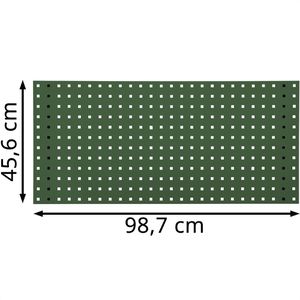 Produktbild für Werkzeugwand ADB 23007, grün, aus Metall