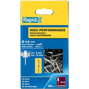 Blindnieten Rapid 5001438, Aluminium