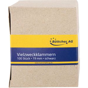 Produktbild für Foldbackklammern Böttcher-AG 19mm