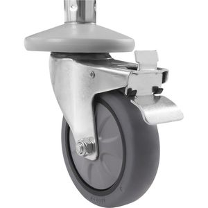 Produktbild für Servierwagen Royal-Catering RCSW-2.1, silber, aus Edelstahl