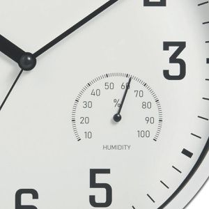 Produktbild für Wanduhr Miraval Kunststoff, analog, Quarzuhr