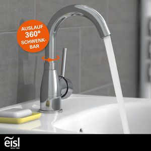 Produktbild für Waschtischarmatur EISL FUTURA, verchromt
