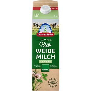 Produktbild für Milch Ammerländer fettarme H-Weidemilch, Fettgehalt 1,5%
