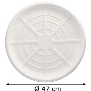 Produktbild für Servierplatte Papstar 89862, Ø 47cm