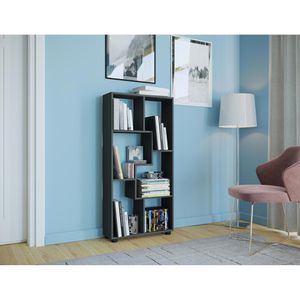 Produktbild für Bücherregal VCM Blina, 916906, schwarz